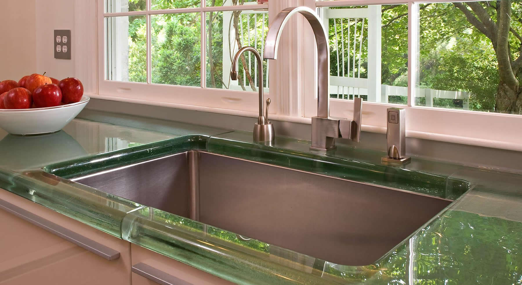 thick glass