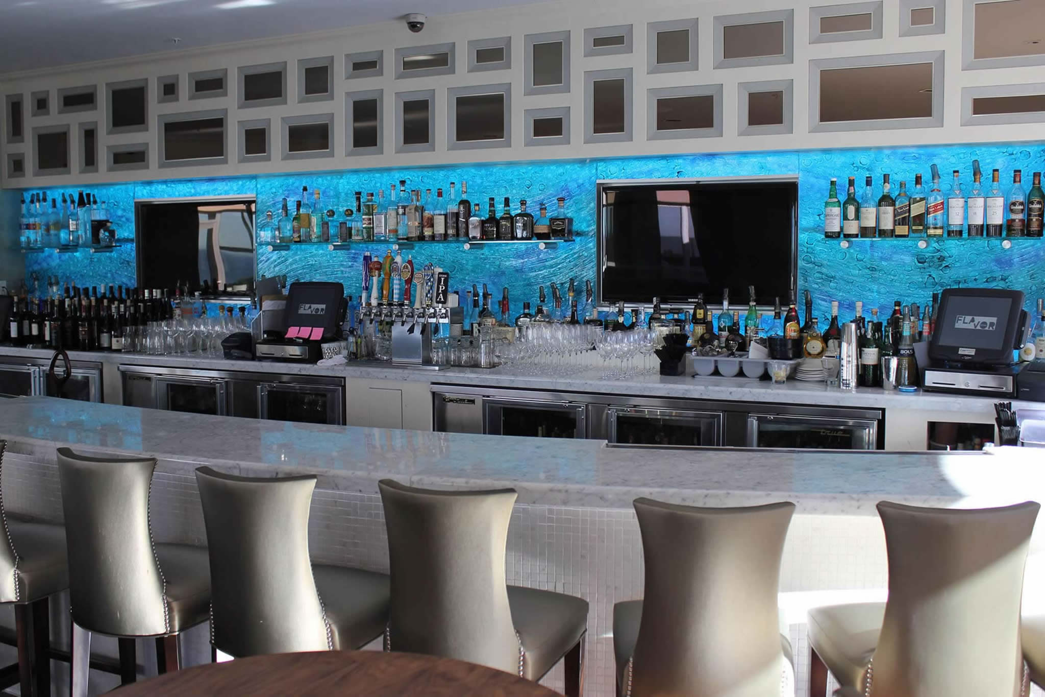 Custom Glass Backsplash Panels for Residential and Commercial Kitchens, Bars, & Baths