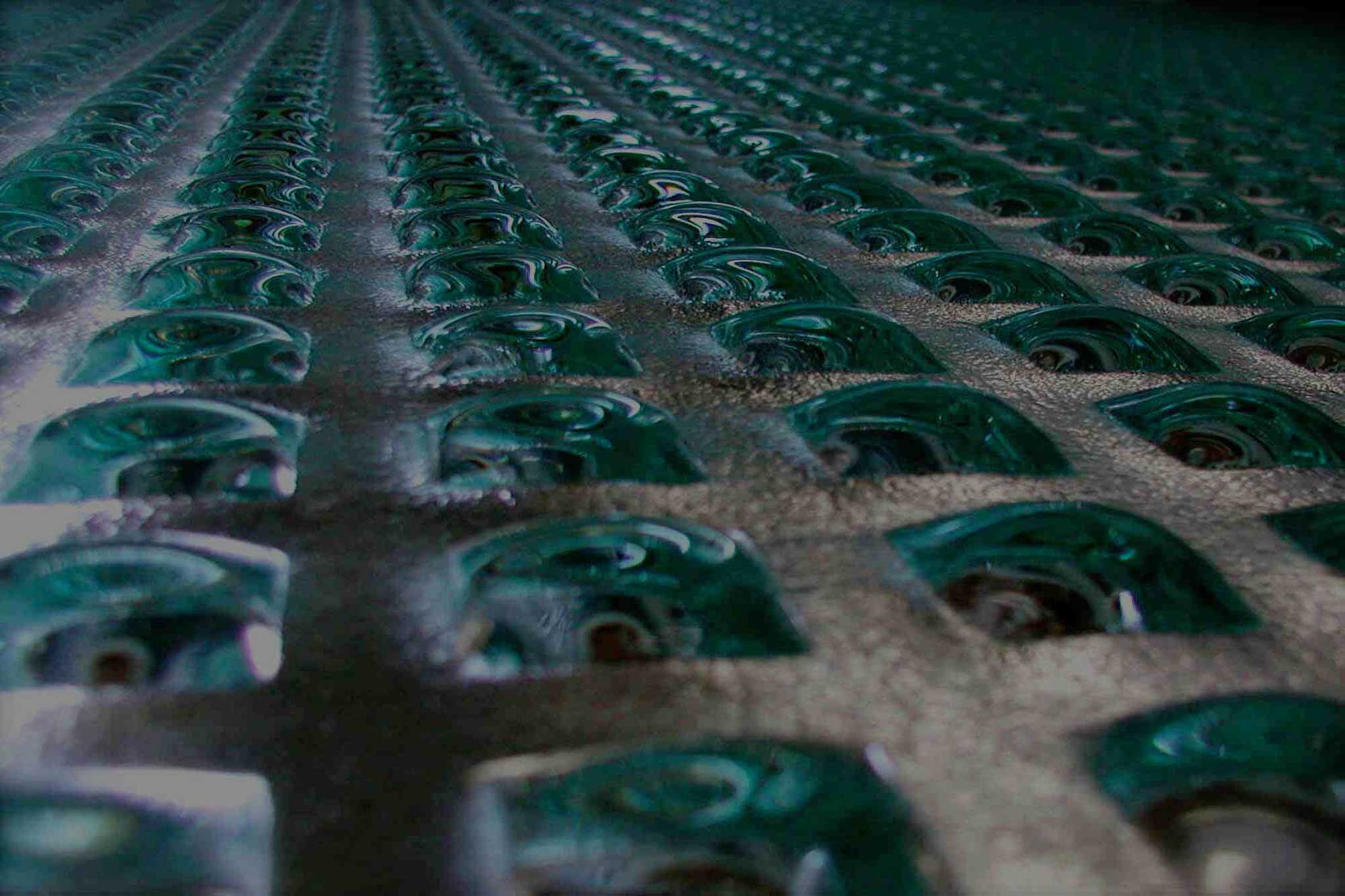 Custom Cast and Slumped Glass for Wall Panels, Backsplash, Room Dividers, Windows, and More